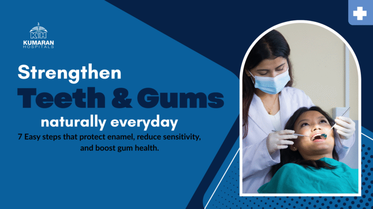 7 tips on how to strengthen your teeth and gums