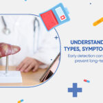 Doctor explaining hepatitis types and liver inflammation.
