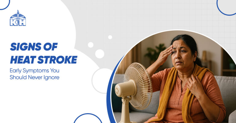 Early symptoms of heat stroke