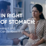 Pain in right side of stomach